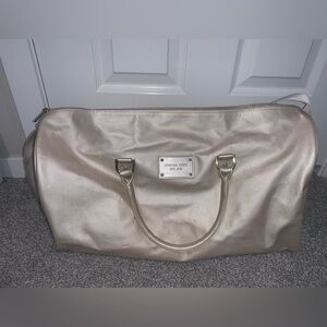 Michael Kors Weekender Bag Shimmer & Gold tone Hardware